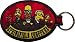 The Simpsons' Homer with Springfield Choppers Embroidered Keychain KF-SIM-0006