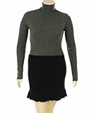 Iisli Cable Tube Dress Dark Heather/Black Large