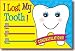 AWARDS I LOST MY TOOTH 25/PK 8-1/2 X 5-1/2