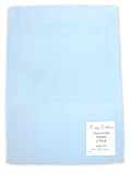 Zorbit Flannelette Pram Sheet 70 X 95Cm (Pack Of 2) Blue