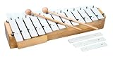Produkt-Bild: Goldon - Alt-Glockenspiel, 13 Klangplatten aus Stahl, mit 2 Schl&auml;ger