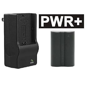 PWR+ Charger CB-5L & Battery (Brown) BP-511 BP-511A BP-512 BP-514 Combo for Canon Powershot G1 G2 G3 G5 G6 PRO1 PRO90 IS; EOS Digital Rebel 1D 5D 10D 20D 30D 40D 300D D30 D60; ZR 10 20 25M 30M 40 40A 45 50 50MC 60 65MC 70MC 80 85 90 Series; Optura, DM, FV, MV Series