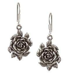 Fashion Earrings Silver Handmade Jewelry 1.75 inches (ers304)