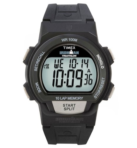 Timex Men s T5K169 Ironman Basic 100 Lap Digital Resin Strap Watch