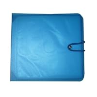 1 Blue 12-Disc Capacity CD DVD Disc Album Wallet Book Storage # CDBR17ALBBL12