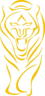 Imagen 2 de Etiqueta de la pared b002 rugido del tigre 80x37 cm