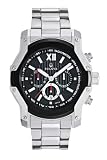 Bulova Men's 98B149 Wintermoor Steel and Black Ion Case Watch