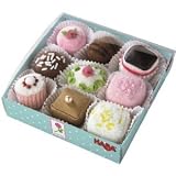 Haba Soft Petit Fours Set of 9 Dessert Toys