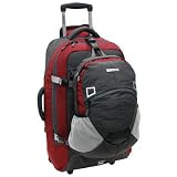 Fast Track 85 - wheeled travel pack (red/charcoal)