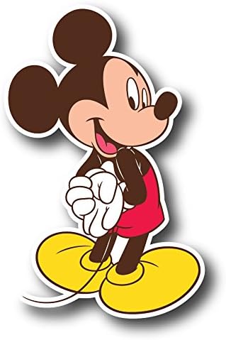 6"Mickey Mouse3 Decal Sticker for case car laptop phone bumper etc