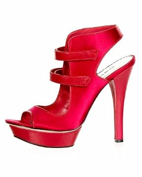 bebe.com : Tanya Satin Double Velcro Sandal from bebe.com