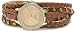 XOXO Women's XO5602 Brown Braided Wrap Watch