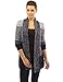 PattyBoutik Women's Gradient Color Marled Cardigan