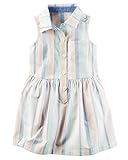 カーターズ Carter's ワンピース Striped Shirt Dress 3M (55-61cm) [並行輸入品]