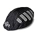 BTR High Visibility Black Universal Size Bike/Bicycle Waterproof Helmet Cover with Reflective Stripes - One Size Fits All