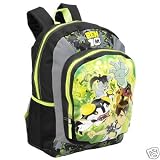 Ben 10 - School Supplies - 16 Inch Backpack with Water Bottle