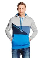 LTB Jeans Sudadera con Capucha Yedosa (Gris / Azul / Turquesa)