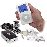Apple iPod 40GB MP3 Geek Kit w/Security Lock, Battery Charger, Earbuds & USB 2.0 Data/Sync & Charging Cable!