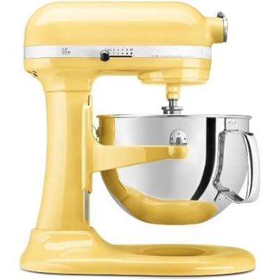New Kitchenaid Pro Stand Mixer 450-w 5-qt Kv25g0xmy All Metal Magestic Yellow