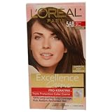 L'Oreal Paris Excellence Creme, Triple Protection Color Crème , Mocha Ash Brown, Level 3 , 1 Application