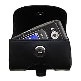 Horizontal Leather Case with Belt Clip/Loop for the Sony Ericsson z710c