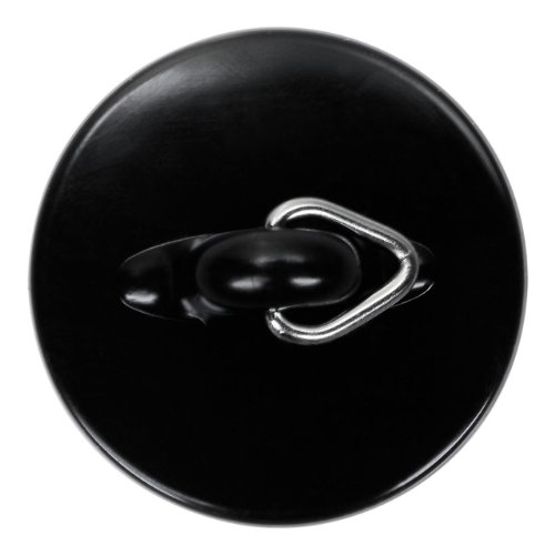 De-Plastik 5743 139 Abflu&szlig;st&ouml;psel / &Oslash; 43,5 mm / schwarz / 3er Set