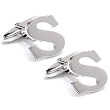Letter S Initial Cufflinks