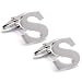Letter S Initial Cufflinks