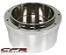 1967-94 Chevy/GM Smooth Chrome Aluminum Steering Wheel Adapter - 9 Hole
