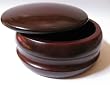 Genuine Dark Mango Wood Shaving Soap Bowl - High Lustre Finish