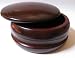 Genuine Dark Mango Wood Shaving Soap Bowl - High Lustre Finish