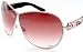 New CHRISTIAN DIOR LOGO 1 LOGO1 DTHEY SUNGLASSES SHADED RED LENS & PALLADIUM PINK/BORDEAUX FRAME SIZE 72-03-120