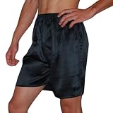 SILK+COUTURE%3A+Mens+Sleepwear+%2D+Silk+Boxer+Shorts+%2F+Pajama+Lounge+Shorts+%28Size%3A+M%2DL%29