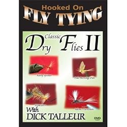 Classic Dry Flies II With Dick Talleur - Hooked on Fly Tying Series DVD 60 min