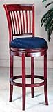 Oak View Cherry Swivel Bar Stools 1 Pair