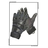 Blackhawk Mens S-O-L-A-G-Full Finger Gloves with Kevlar Black Large Blackhawk Mens S-O-L-A-G-Full Finger Gloves with Kevlar Black Large