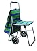 dbest Out and About Roller Storage Tote and Folding Chair #00-024