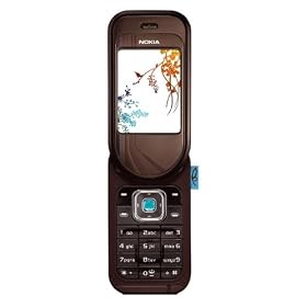 Nokia 7370 Unlocked Cell Phone with MP3/Video Player--International Version with Warranty (Brown)