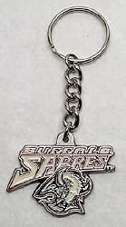 NHL BUFFALO SABRES  ICE HOCKEY KEYCHAIN