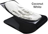 coco plexistyle baby lounger - Black Frame - Coconut White