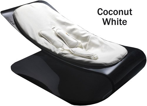 Bloom Coco Bouncer Plexistyle Black Frame - Coconut White