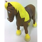 Disney Beauty and the Beast, 3 Philippe the Horse Figure Doll Toy, Cake... by 