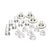 pewterhooter 10 pairs of soft, comfortable & secure clear plastic earring backs by pewterhooter.