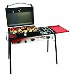 Camp Chef SPG-90B Big Gas 3 Sports Grill, Black/Red