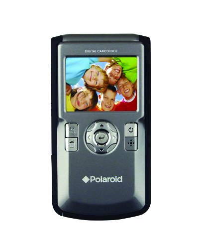 Polaroid DVF-130TC USB Camcorder with 2.0-inch LCD Display (Titanium)