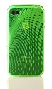 **NEU** f&uuml;r Apple iPhone 4 Silikon H&uuml;lle Tasche Transparent NEON gr&uuml;n