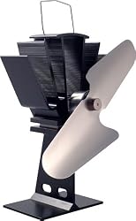 Caframo Ecofan Original, Black with Nickel Blade
