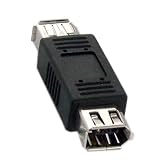 IEEE-1394 FireWire Adapter, 6-pin Female to 6-pin Female