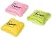 Speciality Pack Containing 3 Yeowww! 100% Organic Catnip Pillows (Contains a Pink, Yellow and Green Pillow)