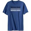 Trampoline Gymnast Retro Color Sports Mens T-Shirt (Steel, Sizes X-Small - XXX-Large)